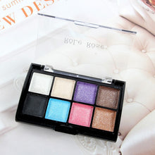 Eyeshadow Blusher Kit Glitter Eyeshadow Palette Lure Duo Rouge Makeup Set UBY