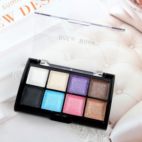 Eyeshadow Blusher Kit Glitter Eyeshadow Palette Lure Duo Rouge Makeup Set UBY