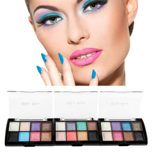 Eyeshadow Blusher Kit Glitter Eyeshadow Palette Lure Duo Rouge Makeup Set UBY