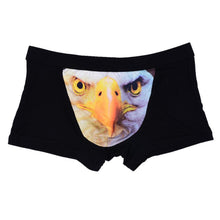 3D Wolf Eagle Underwear Men Cotton Boxer Cartoon Panties Ucrotch Animal Print Shorts Calzoncillos Homme UBY