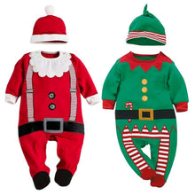 Baby Clothes Christmas Presents Gifts Baby Jumpsuit One-piece Suits born Long Sleeve Clothing Set  Hat UBY