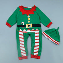 Baby Clothes Christmas Presents Gifts Baby Jumpsuit One-piece Suits born Long Sleeve Clothing Set  Hat UBY