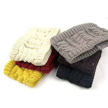 Fashion Korean Winter Warm Women Braided Knit Hat Cap Headband Hair Bands LZH7 UBY