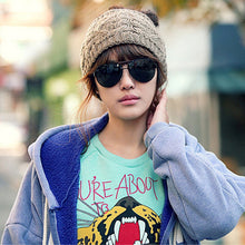 Fashion Korean Winter Warm Women Braided Knit Hat Cap Headband Hair Bands LZH7 UBY