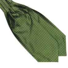 Polka Dot Men Long Silk Scarves/Cravat Ascot Ties Handkerchief Gentlemen UBY