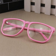 Unisex Square Frame Glasseen Women Eyewear Clear Lens Nerd Geek Glasses UBY