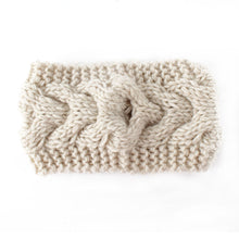 Fashion Winter Warm Women Braided Knit Wool Hat Cap Headband Hair Band Hot UBY