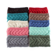 Fashion Winter Warm Women Braided Knit Wool Hat Cap Headband Hair Band Hot UBY
