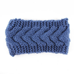 Fashion Winter Warm Women Braided Knit Wool Hat Cap Headband Hair Band Hot UBY