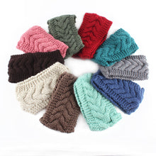 Fashion Winter Warm Women Braided Knit Wool Hat Cap Headband Hair Band Hot UBY