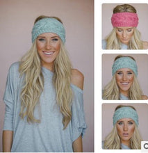 Fashion Winter Warm Women Braided Knit Wool Hat Cap Headband Hair Band Hot UBY