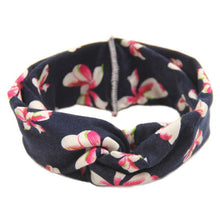 Floral Print Turban Headband Baby Top Knot Headband Girls Headwrap Head Band Hair Accessories Headwear Bandeau Bebe Fille LE3 UBY