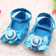 Baby Girls Rose Shoes Toddler party rose flower first walker princess dress shoes UBY
