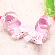 Baby Girls Rose Shoes Toddler party rose flower first walker princess dress shoes UBY