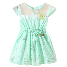 1-5Y Baby Kids Girls Lace Floral Tunic Princess Dress One-Piece Party Dresses UBY