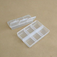 6 D Tablet Pill Box Holder Medicine Case Storage Organizer Container P1 UBY