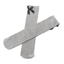 Cotton Kids Baby Bowknot Stripes In tube 1-8Y Girls Dress High Stocking  UBY