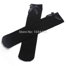 Cotton Kids Baby Bowknot Stripes In tube 1-8Y Girls Dress High Stocking  UBY