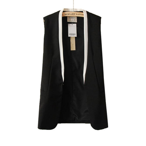 Brief Casual Waistcoat Suit Vest Sleeveless T-shirt Slim Fit Womens UBY