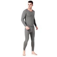 Hot Men 2pcs Set Cotton Thermal Underwear Long Johns Tops Bottoms Pajama Sets 3 Colors UBY