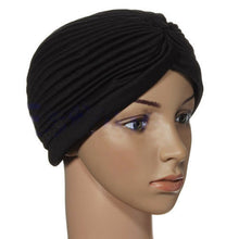 Indian Cap Pleated Headwrap Turban Stretchy Band Hats for Women Cloche Chemo Hijab Beanies  UBY