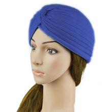 Indian Cap Pleated Headwrap Turban Stretchy Band Hats for Women Cloche Chemo Hijab Beanies  UBY