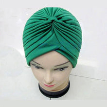 Indian Cap Pleated Headwrap Turban Stretchy Band Hats for Women Cloche Chemo Hijab Beanies  UBY
