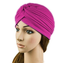 Indian Cap Pleated Headwrap Turban Stretchy Band Hats for Women Cloche Chemo Hijab Beanies  UBY