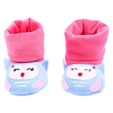 Infant Baby Boy Girl Fleece Booties Toddler Kid Soft Sole Indoor Shoes Prewalker 0-12M UBY