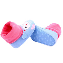 Infant Baby Boy Girl Fleece Booties Toddler Kid Soft Sole Indoor Shoes Prewalker 0-12M UBY