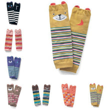 Infant Cute Baby Toddler Girls Boys Warm Leg Warmers Legging Striped Socks Cartoon PY UBY