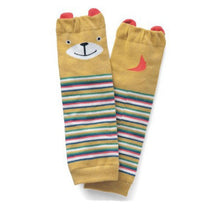 Infant Cute Baby Toddler Girls Boys Warm Leg Warmers Legging Striped Socks Cartoon PY UBY