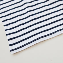 Korean Baby Clothes Kid Boy Striped Zip Casual T-shirt Short Sleeve T Shirt Tops 2-7 Y HT UBY