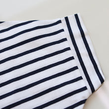 Korean Baby Clothes Kid Boy Striped Zip Casual T-shirt Short Sleeve T Shirt Tops 2-7 Y HT UBY