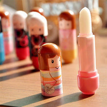 Lovely Doll Pattern Travel Portable Lip Balm Cute Baby Girl Lip Care Lipstick LZH7 UBY