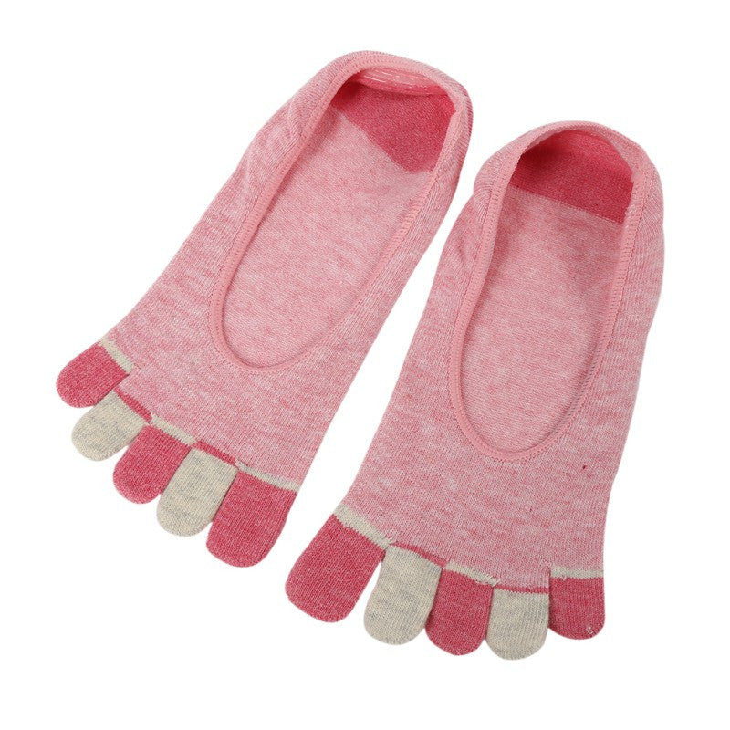 Meias Women Ankle Socks Dance Five Fingers Socks Non Slip Calcetines Ciclismo Fitness Warm Harajuku LE3 UBY