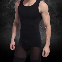 Men Muscle Fitted Body Shaper Boy Tight Stretch Vest Shirt Shapewear Casual Slimming Underwear  UBY