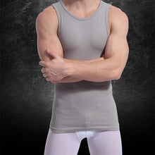 Men Muscle Fitted Body Shaper Boy Tight Stretch Vest Shirt Shapewear Casual Slimming Underwear  UBY