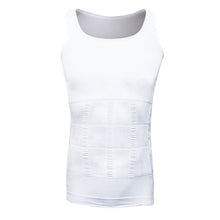 Men Shaper Vest Body Slimming Tummy Belly Waist Girdle Shirt Shapewear Underwear UBY