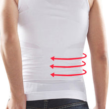 Men Shaper Vest Body Slimming Tummy Belly Waist Girdle Shirt Shapewear Underwear UBY