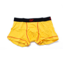 Men's Solid Color All Cotton Briefs Shorts Low Rise Underwear UnderpantsUBY