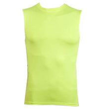 Mens Sleeveless Compression Vest Skin Tank Tops Tights Fitness Base Layer Top Shirt  UBY