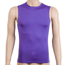 Mens Sleeveless Compression Vest Skin Tank Tops Tights Fitness Base Layer Top Shirt  UBY