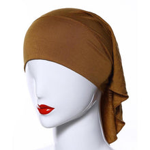 Muslim Headscarf Women Soft Comfortable Inner Hijab Caps Islamic Underscarf Hats PY3 UBY