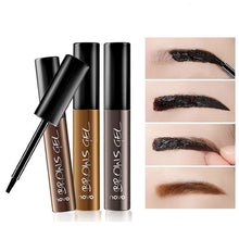 NOVO Eye Brow Tattoo Tint Waterproof Long-lasting Peel Off Dye Eyebrow Gel Cream Mascara Make Up Pen Korean Cosmetics UBY