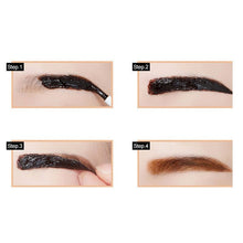 NOVO Eye Brow Tattoo Tint Waterproof Long-lasting Peel Off Dye Eyebrow Gel Cream Mascara Make Up Pen Korean Cosmetics UBY