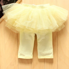 0-3Years Baby Princess Girl Kids Tutu Skirt Culottes Leggings Gauze Pants Party Bow Skirts  UBY
