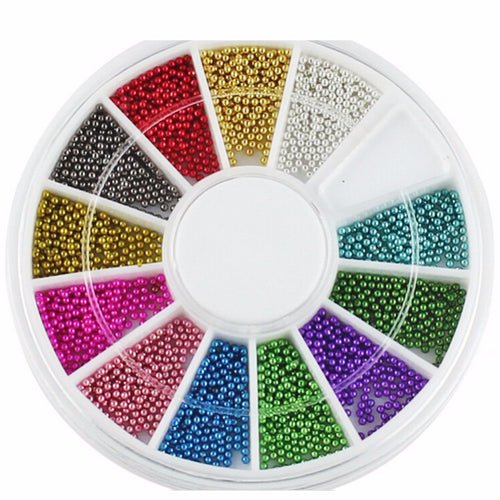 12 Colors Glitter Mix Color UV Gel Nail Art Acrylic Set UBY
