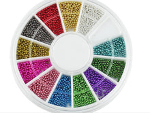 12 Colors Glitter Mix Color UV Gel Nail Art Acrylic Set UBY