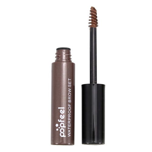 4 Color Eyebrow Mascara Dye Cream Tint Gel Brush Waterproof Beauty Makeup Tool UBY